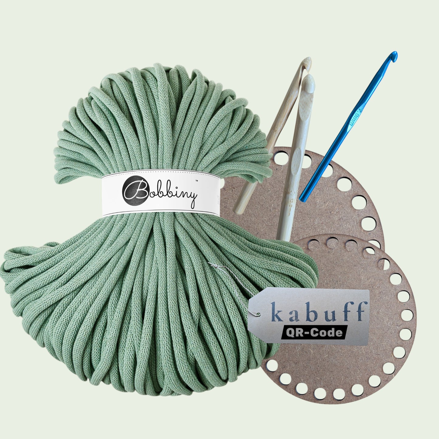 DIY Häkelset mit Jumbo Garn – Korbset Aloe