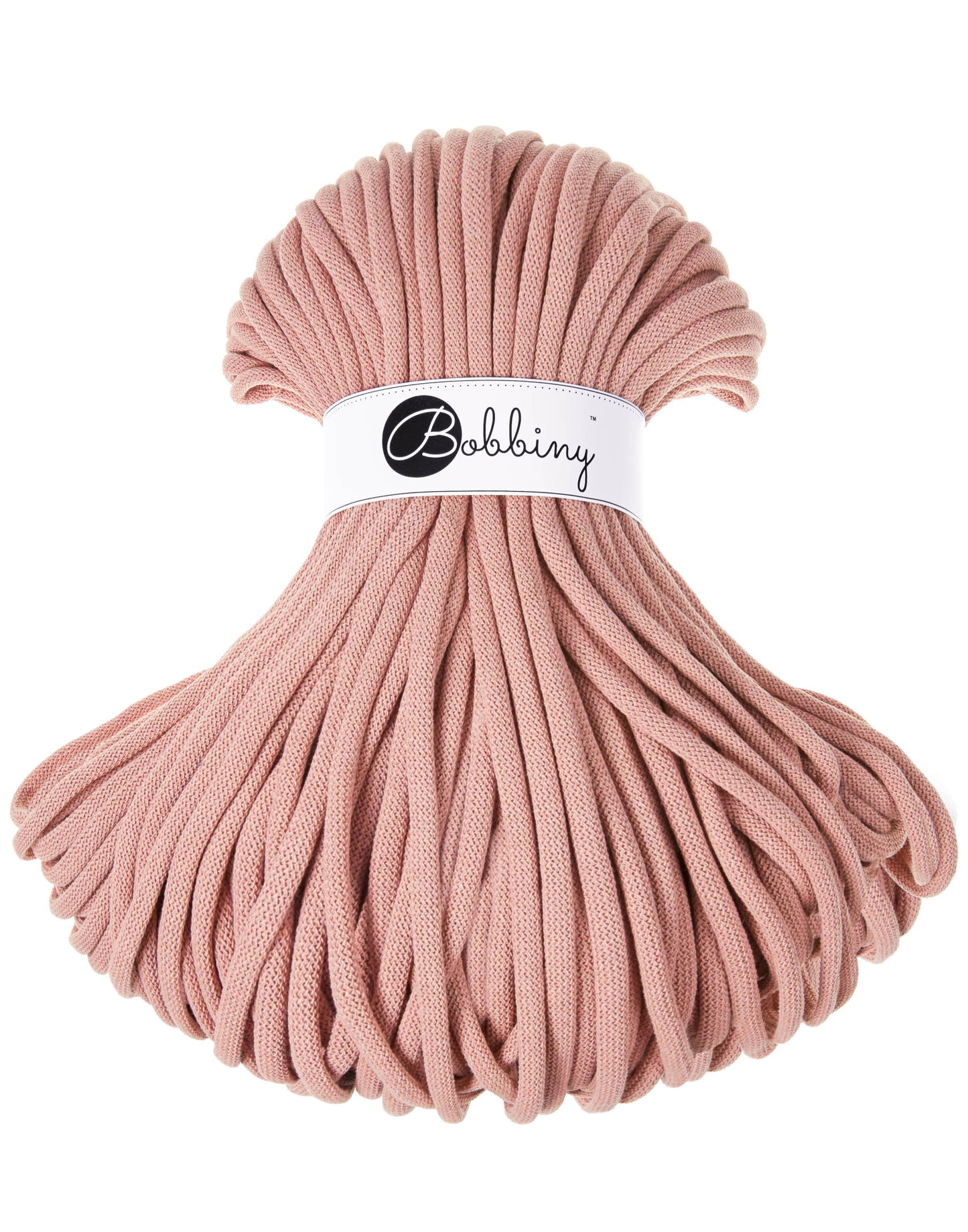 Bobbiny Jumbokordel – 9 mm, 100 m, Blush