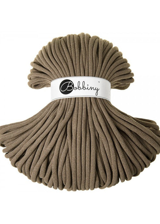 Bobbiny Jumbokordel – 9 mm, 100 m, Coffee