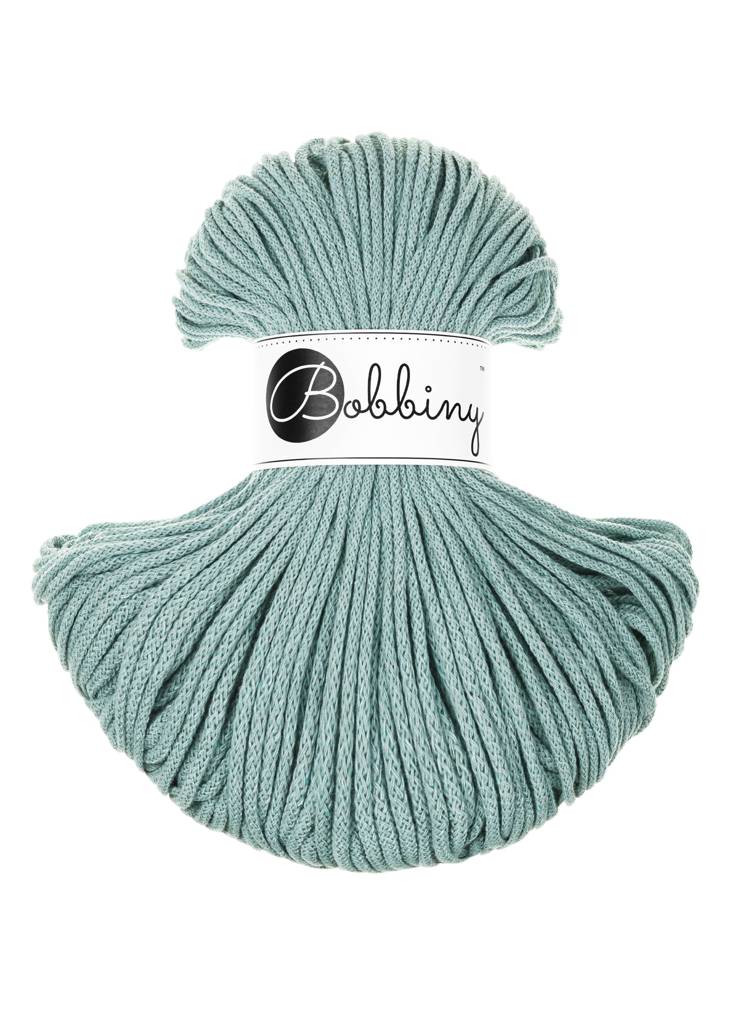 Bobbiny Junior Garn – 3 mm, 100 m, Duck egg Blue