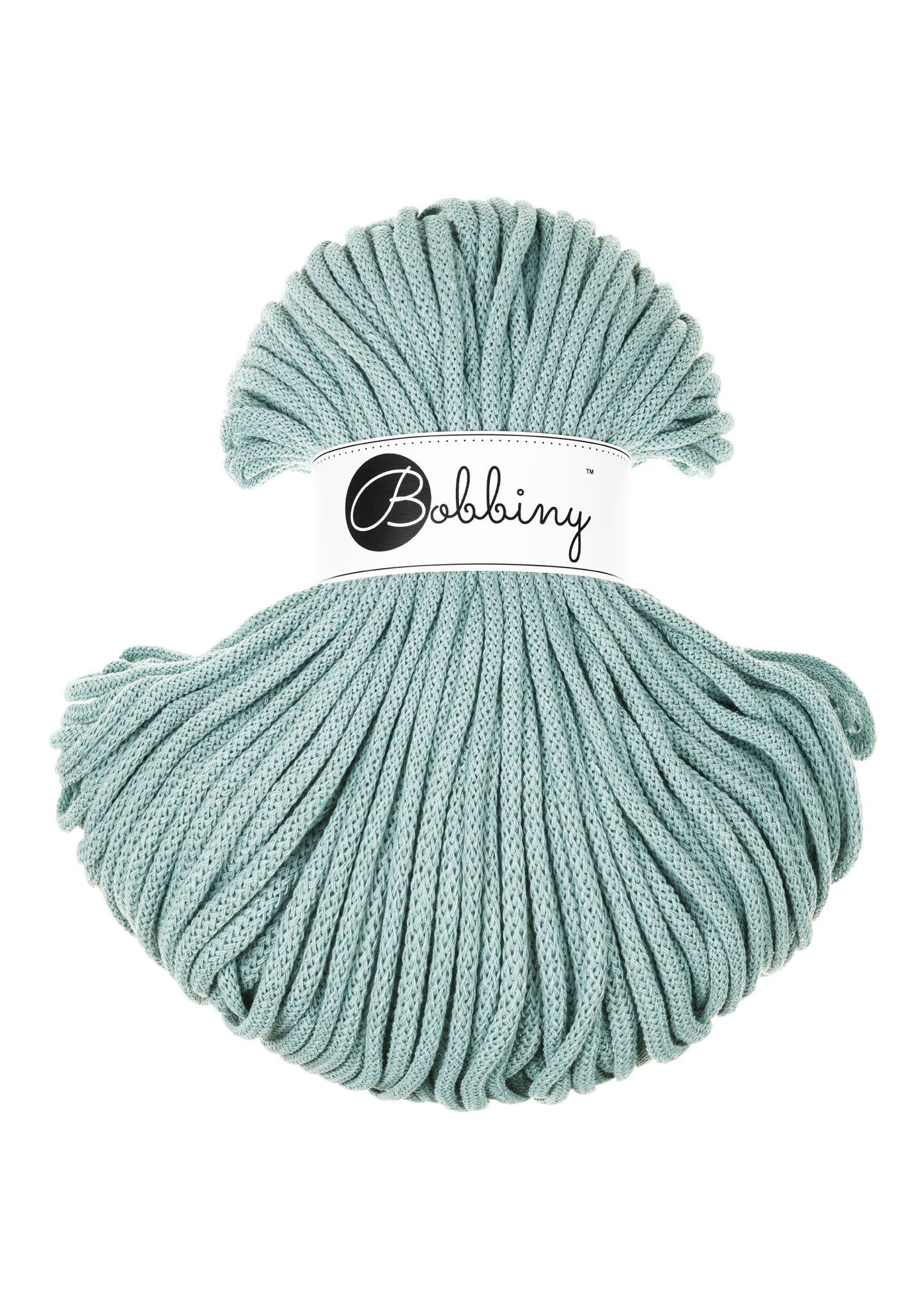 Bobbiny Junior Garn – 5 mm, 100 m, Duck egg blue