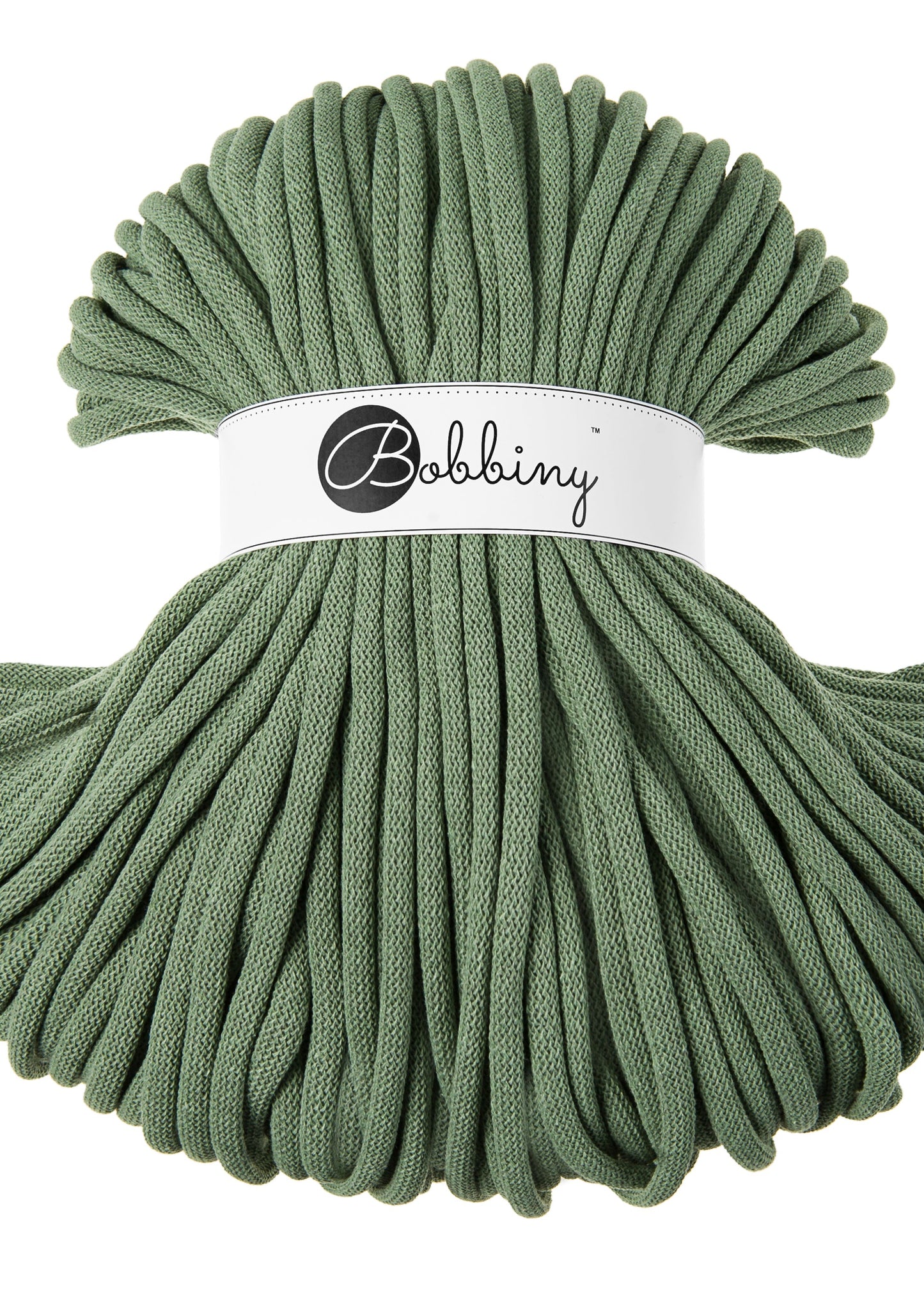 Bobbiny Jumbokordel – 9 mm, 100 m, Eukalyptus Green