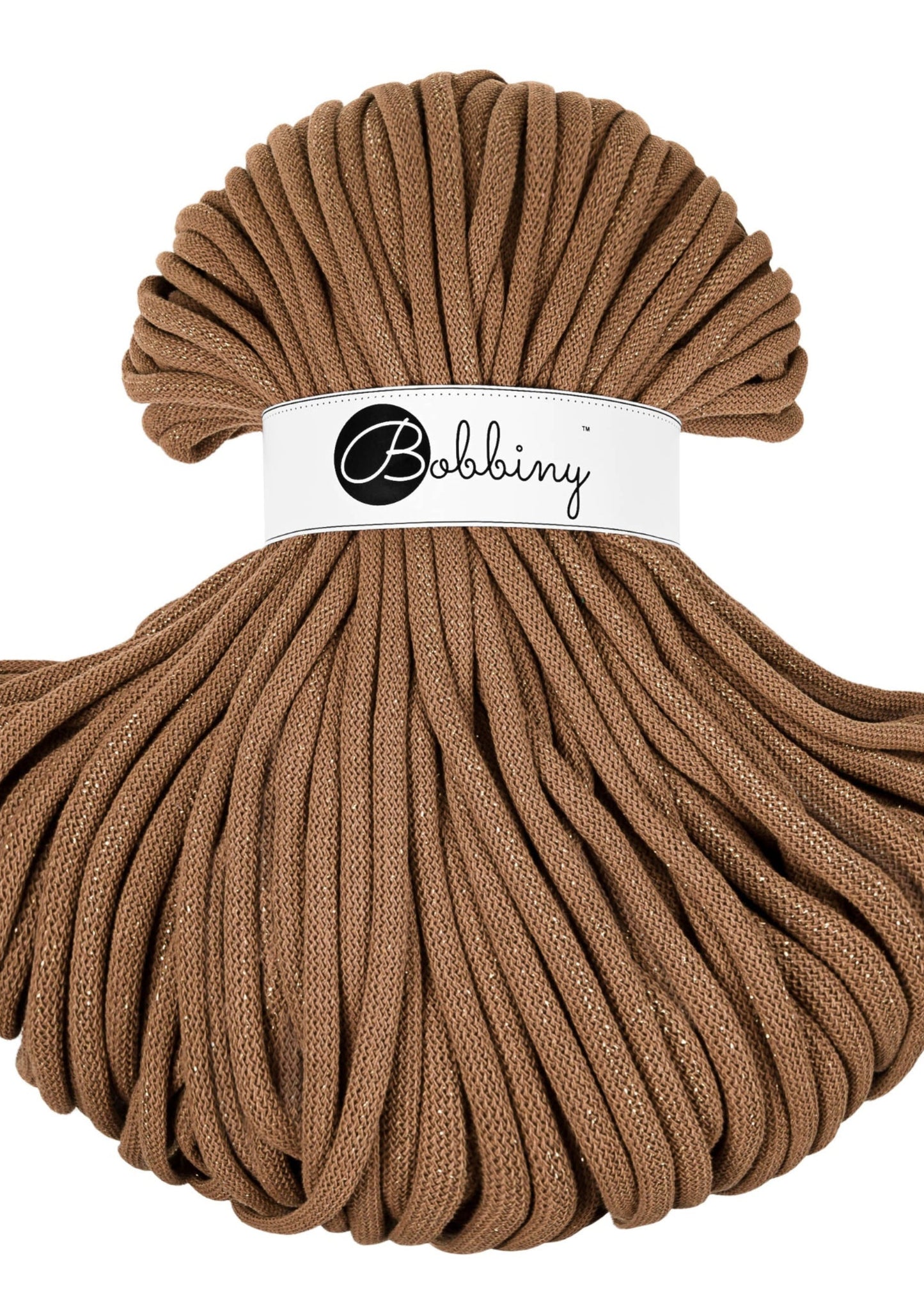 Bobbiny Jumbokordel – 9 mm, 100 m, Golden Caramel