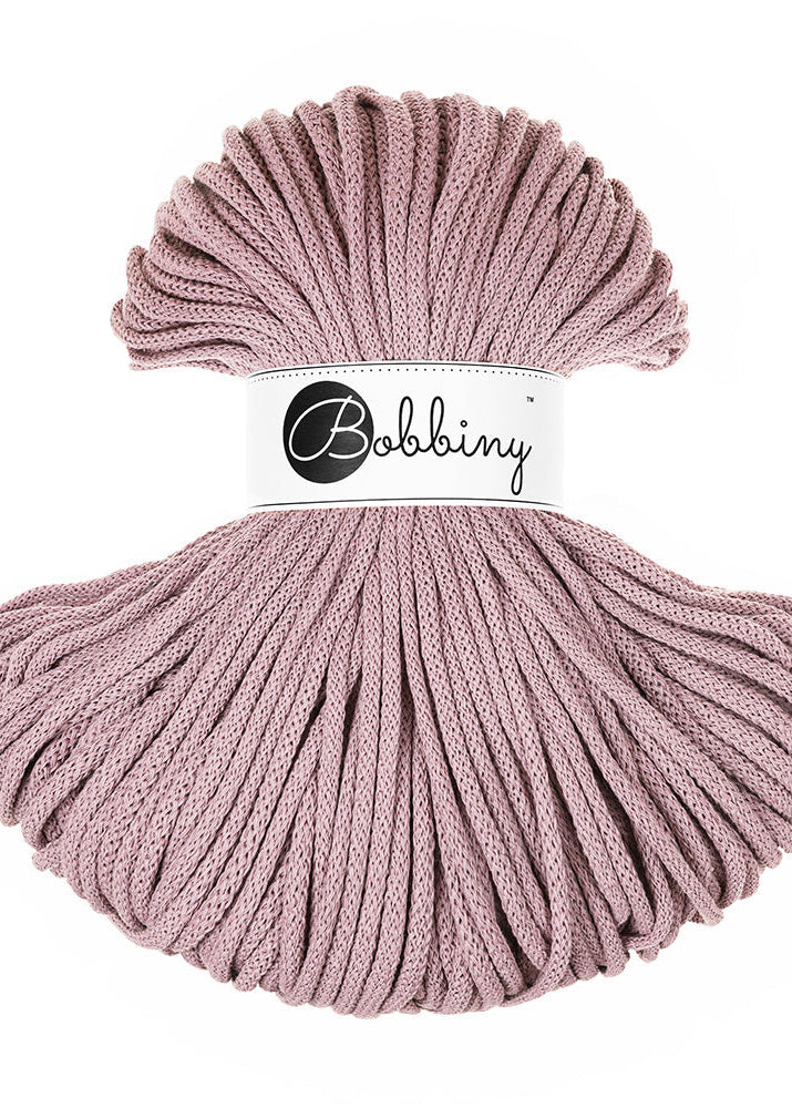 Bobbiny Junior Garn – 5 mm, 100 m, Mauve