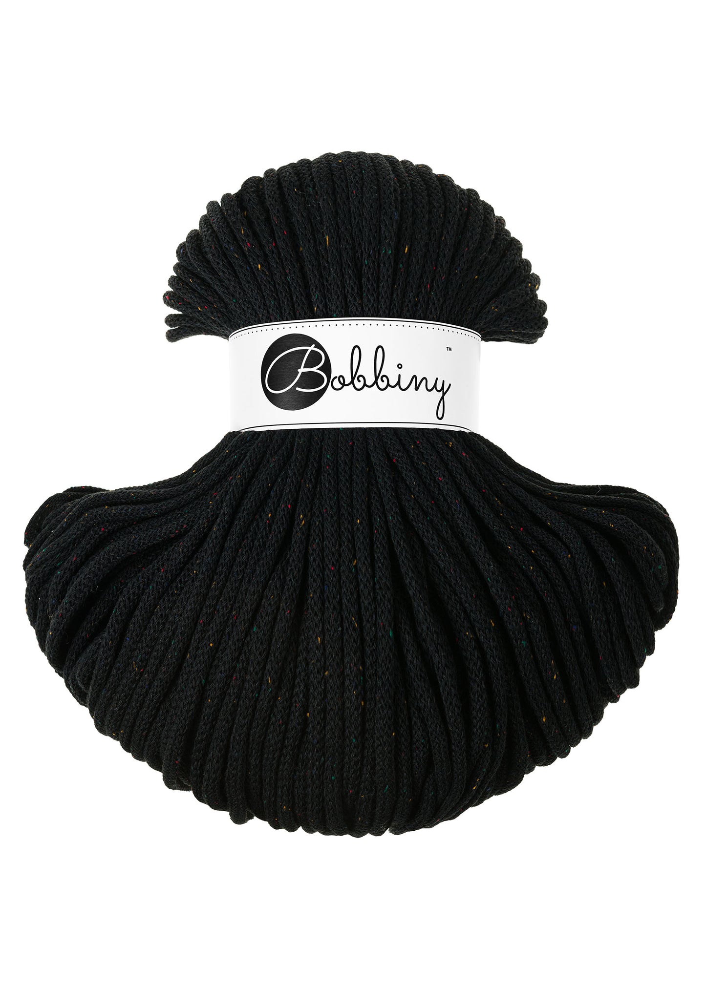 Bobbiny Junior Garn – 5 mm, 100 m, Midnight Dust