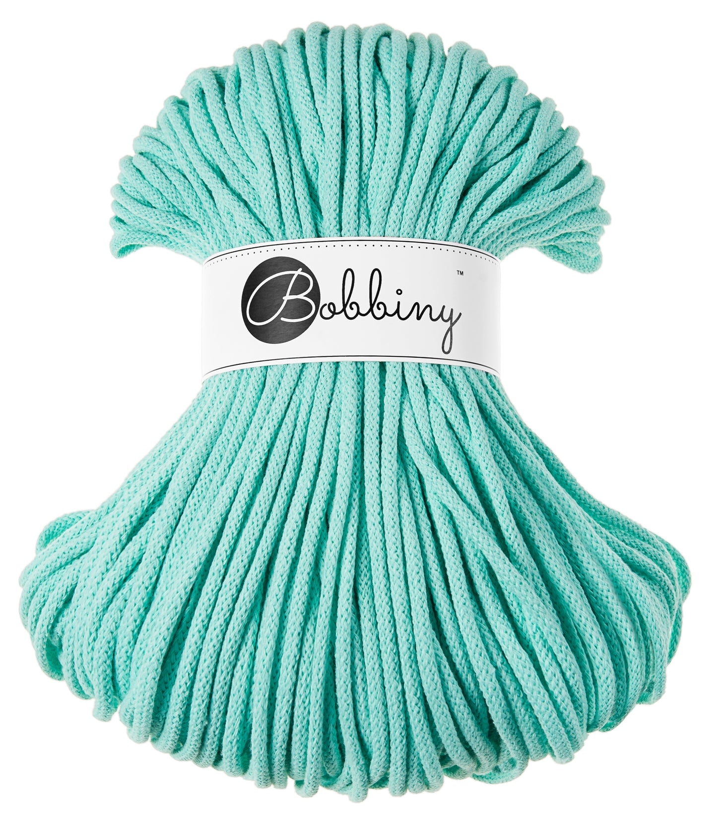 Bobbiny Junior Garn – 5 mm, 100 m, Jelly Mint