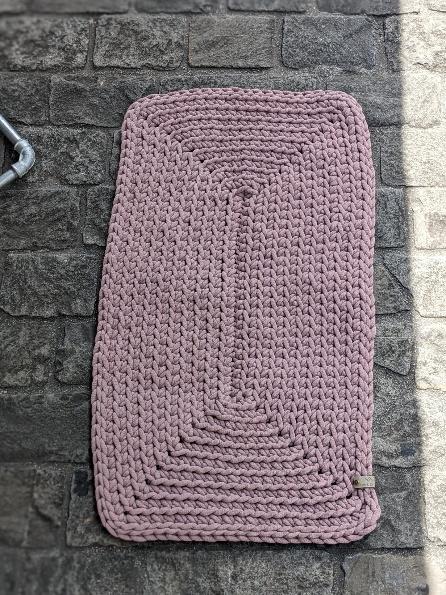 Teppich aus recycelter Baumwolle (9mm Garn)