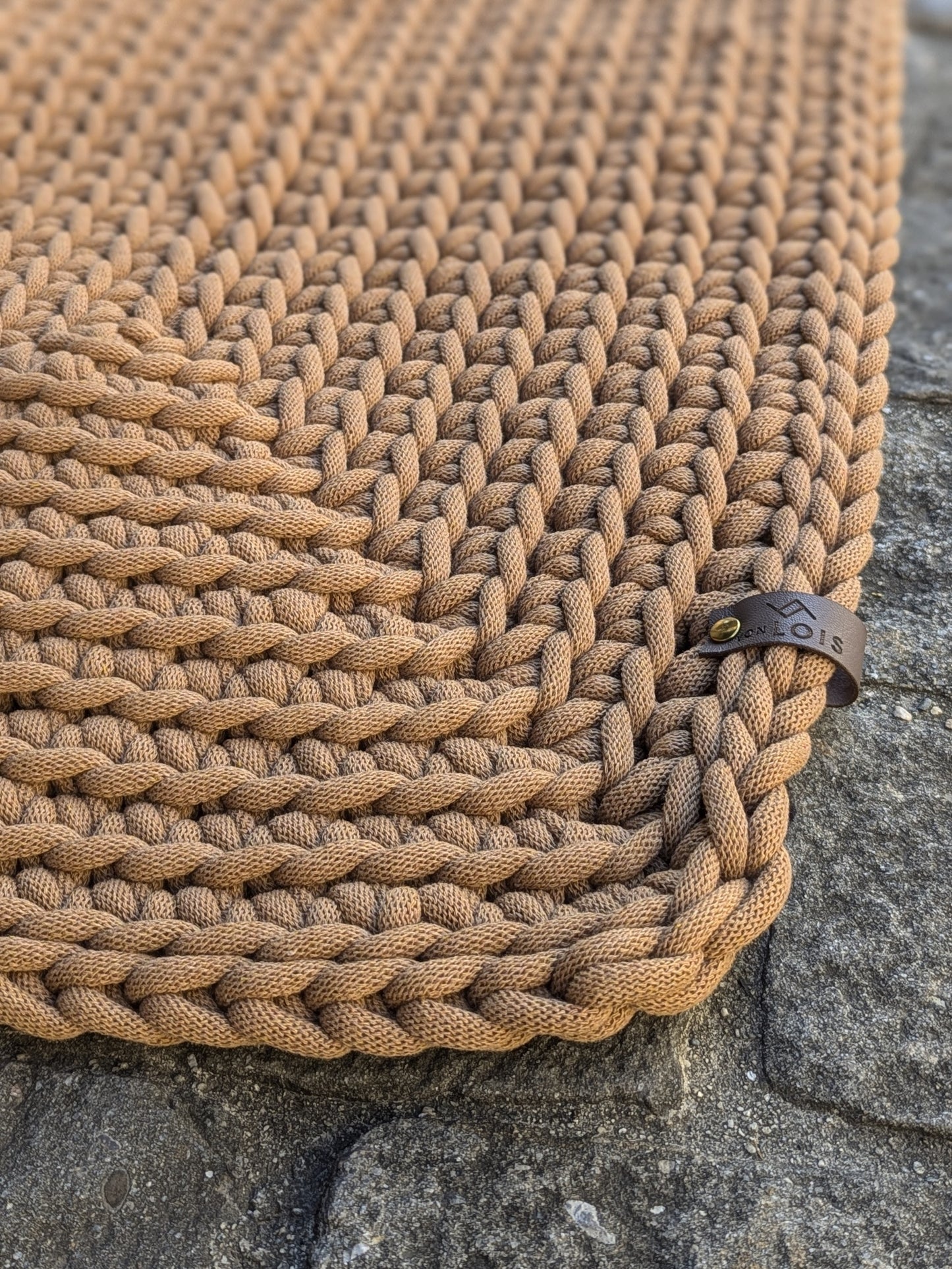 Teppich aus recycelter Baumwolle (9mm Garn)