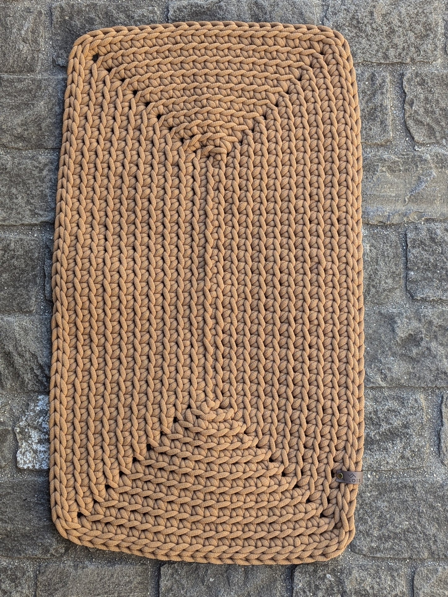 Teppich aus recycelter Baumwolle (9mm Garn)