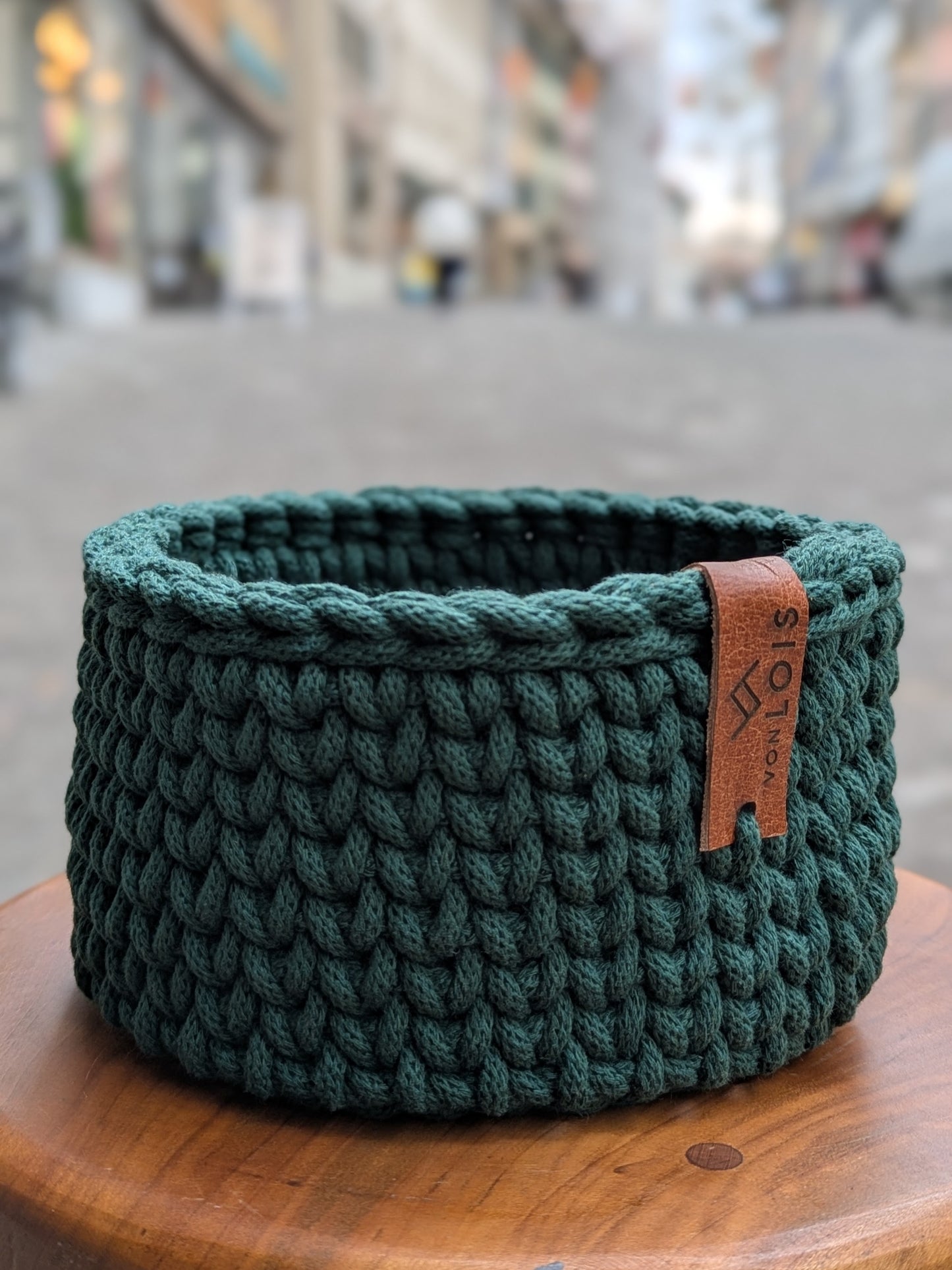 Körbchen aus recycelter Baumwolle