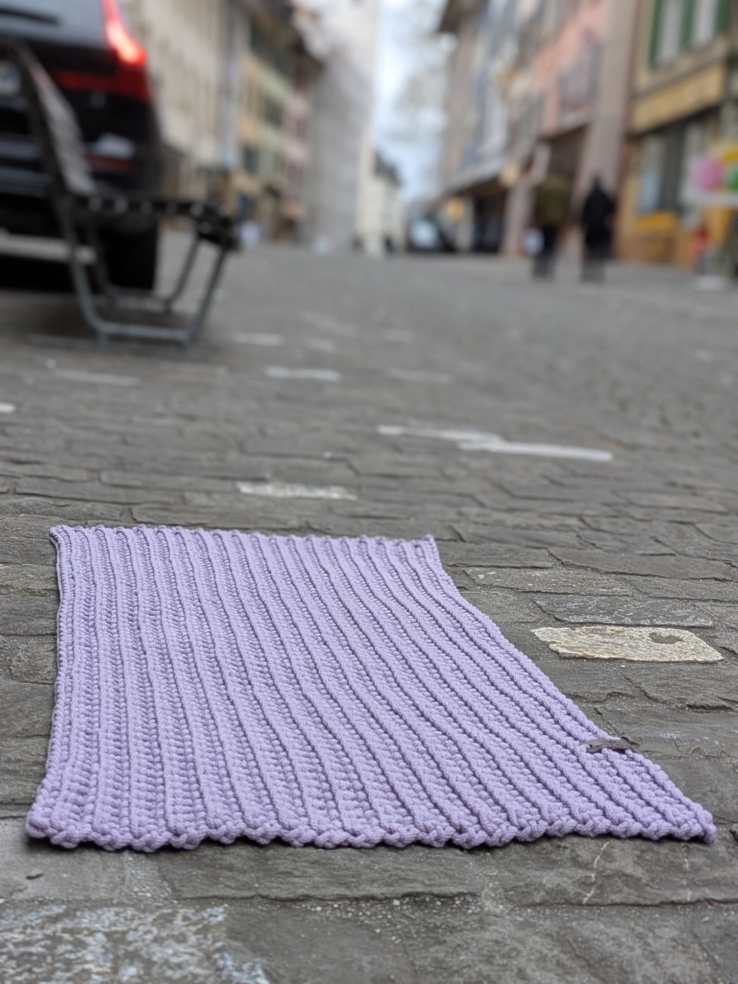 Teppich aus recycelter Baumwolle (5mm Garn)