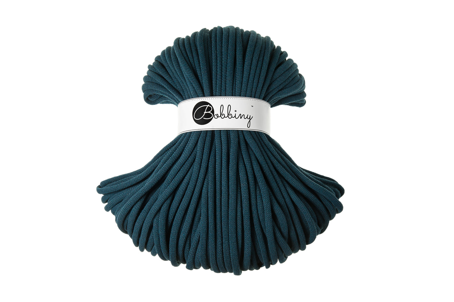 Bobbiny Jumbokordel – 9 mm, 100 m, Peacock Blue