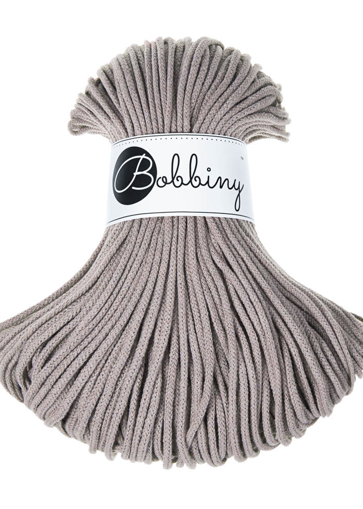 Bobbiny Junior Garn – 3 mm, 100 m, Pearl