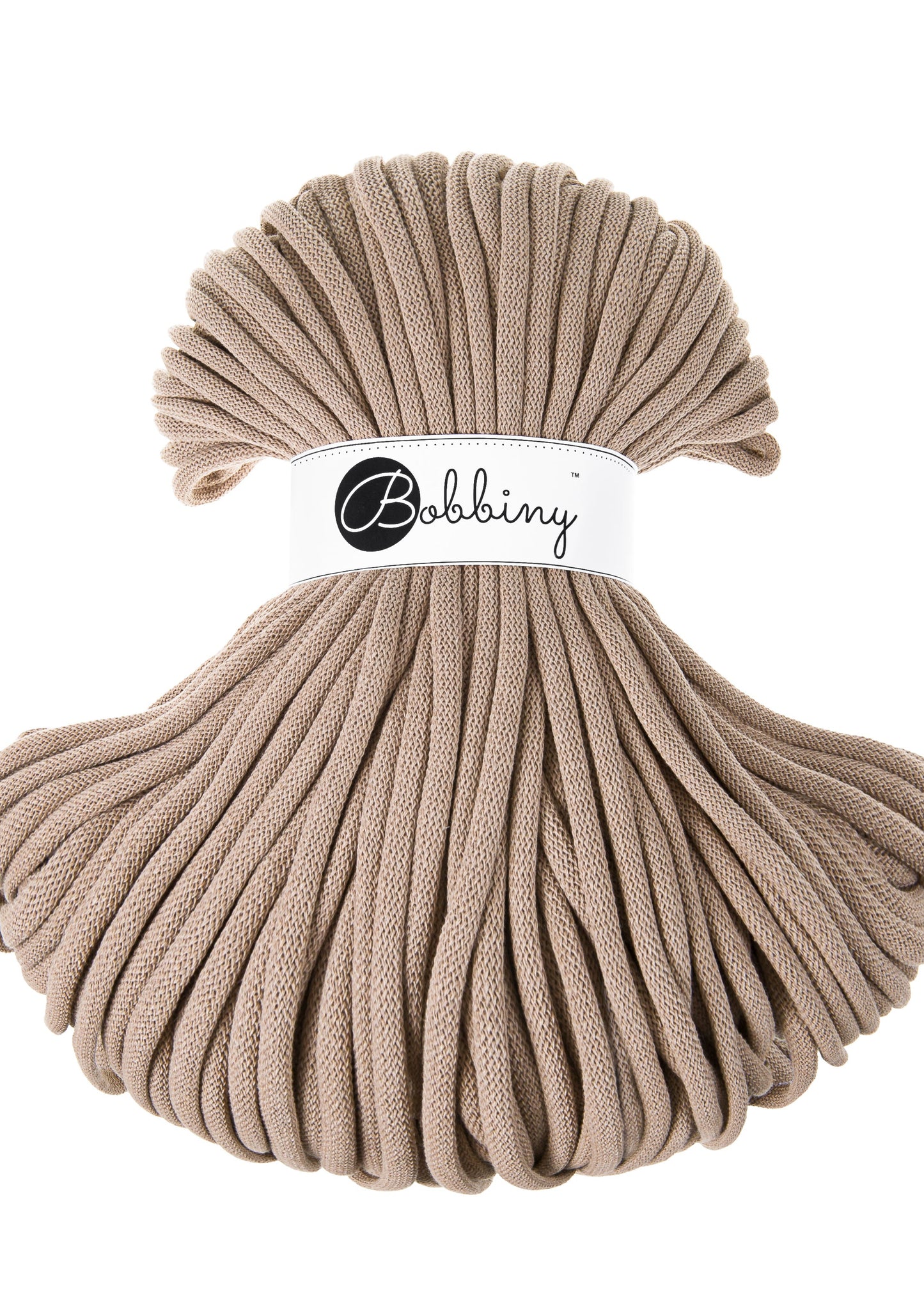 Bobbiny Jumbokordel – 9 mm, 100 m, Sand