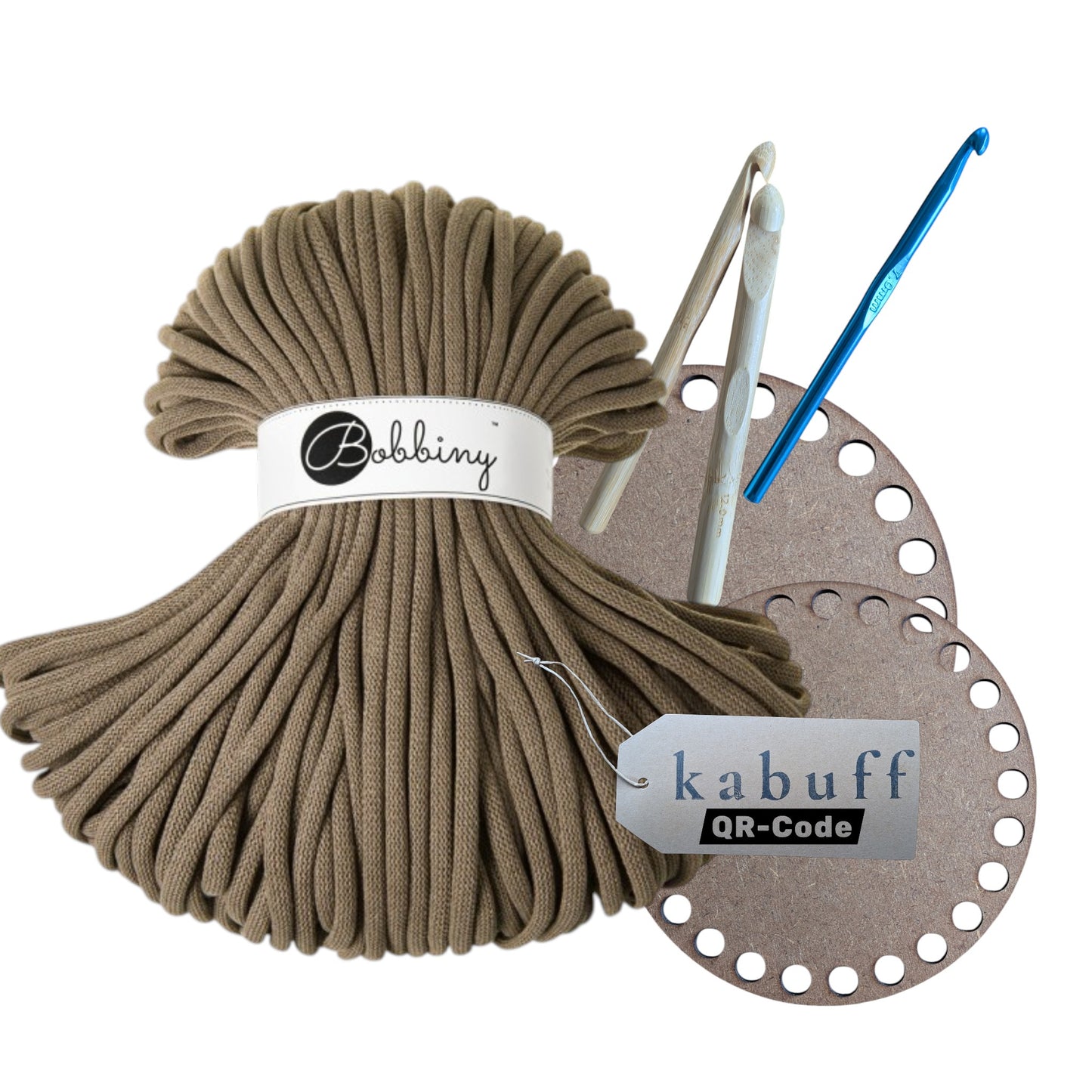 DIY Häkelset mit Jumbo Garn – Korbset Coffee