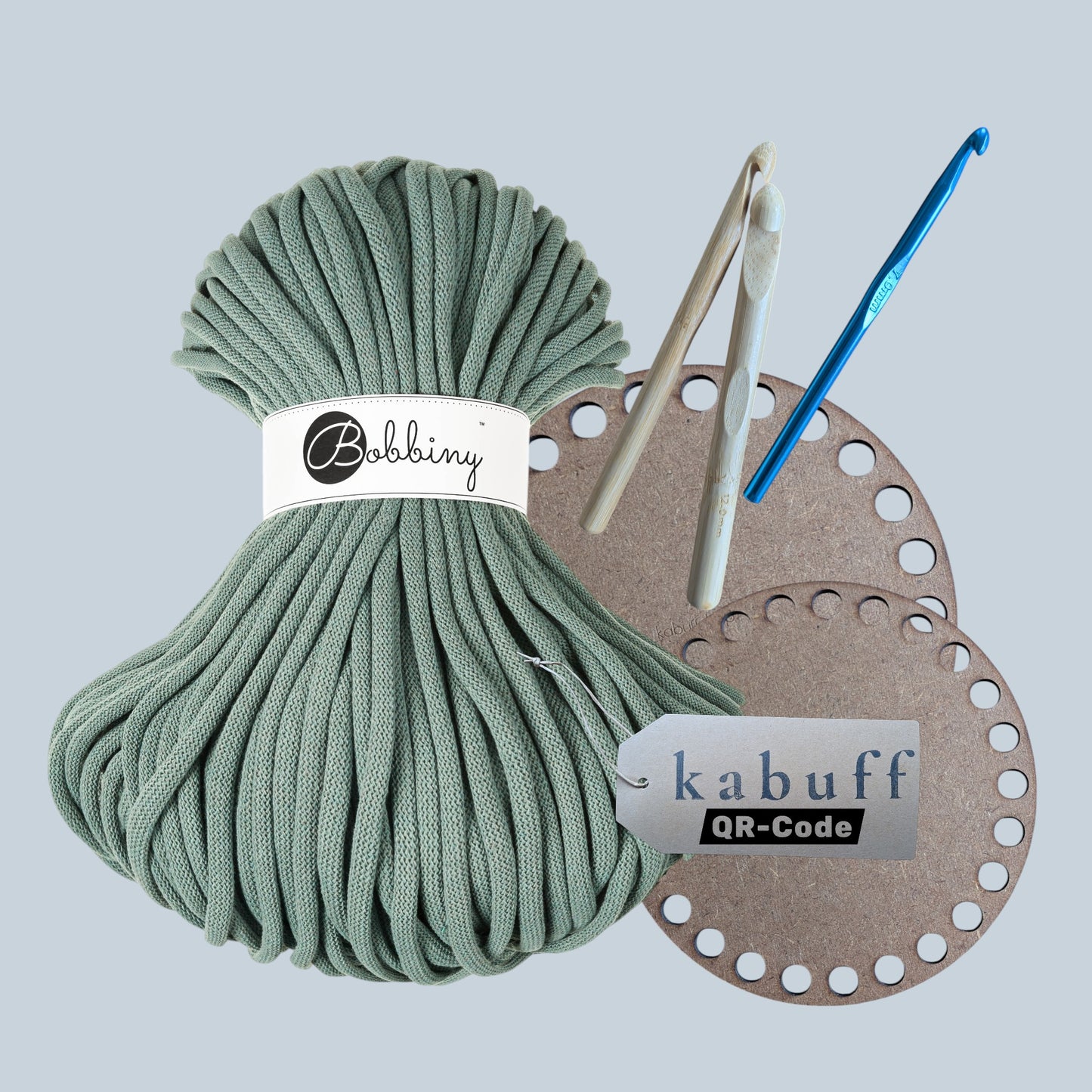 DIY Häkelset mit Jumbo Garn – Korbset Laurel