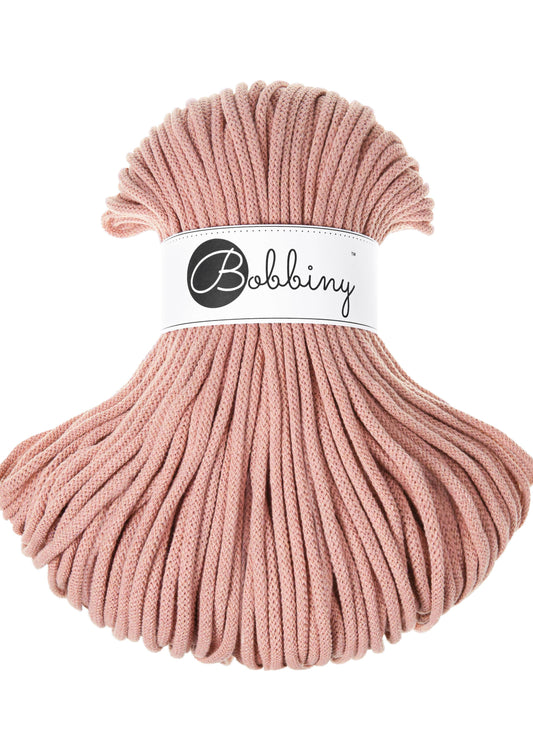 Bobbiny Junior Garn – 5 mm, 100 m, Blush