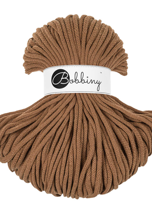 Bobbiny Junior Garn – 5 mm, 100 m, caramel