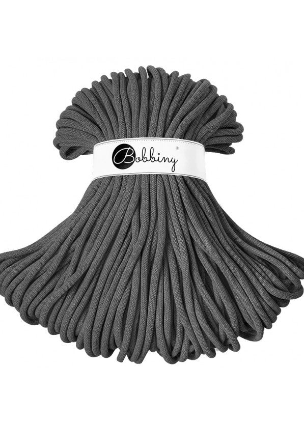 Bobbiny Jumbokordel – 9 mm, 100 m, Charcoal