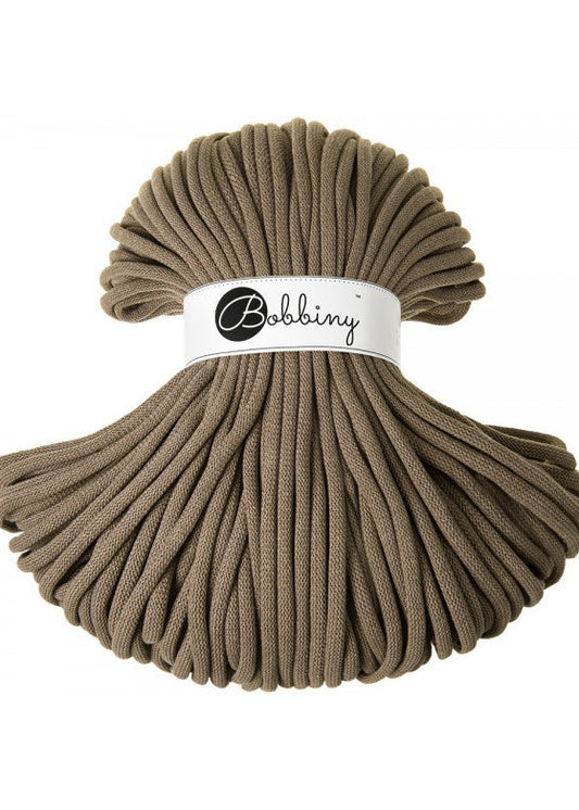 Bobbiny Jumbokordel – 9 mm, 100 m, Coffee