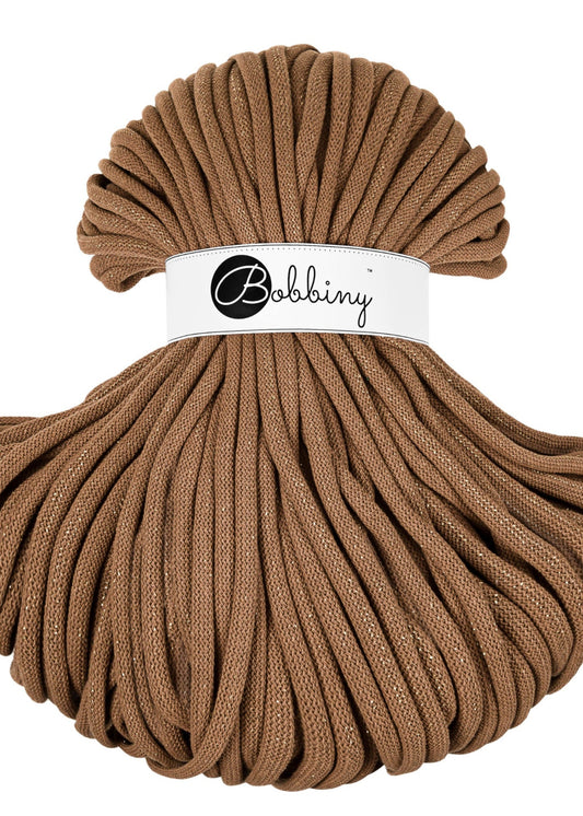Bobbiny Jumbokordel – 9 mm, 100 m, Golden Caramel