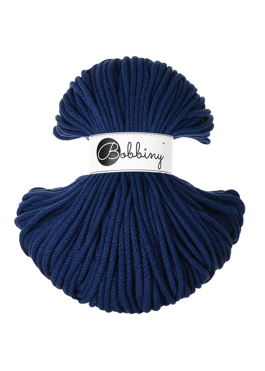 Bobbiny Junior Garn – 5 mm, 100 m, Ink Blue