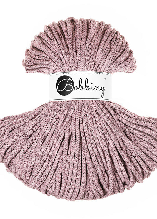 Bobbiny Junior Garn – 5 mm, 100 m, Mauve