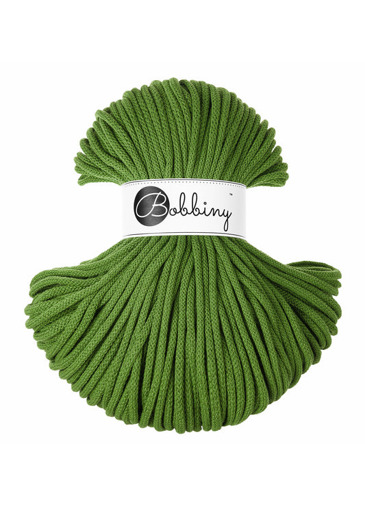 Bobbiny Junior Garn – 5 mm, 100 m, Moss green