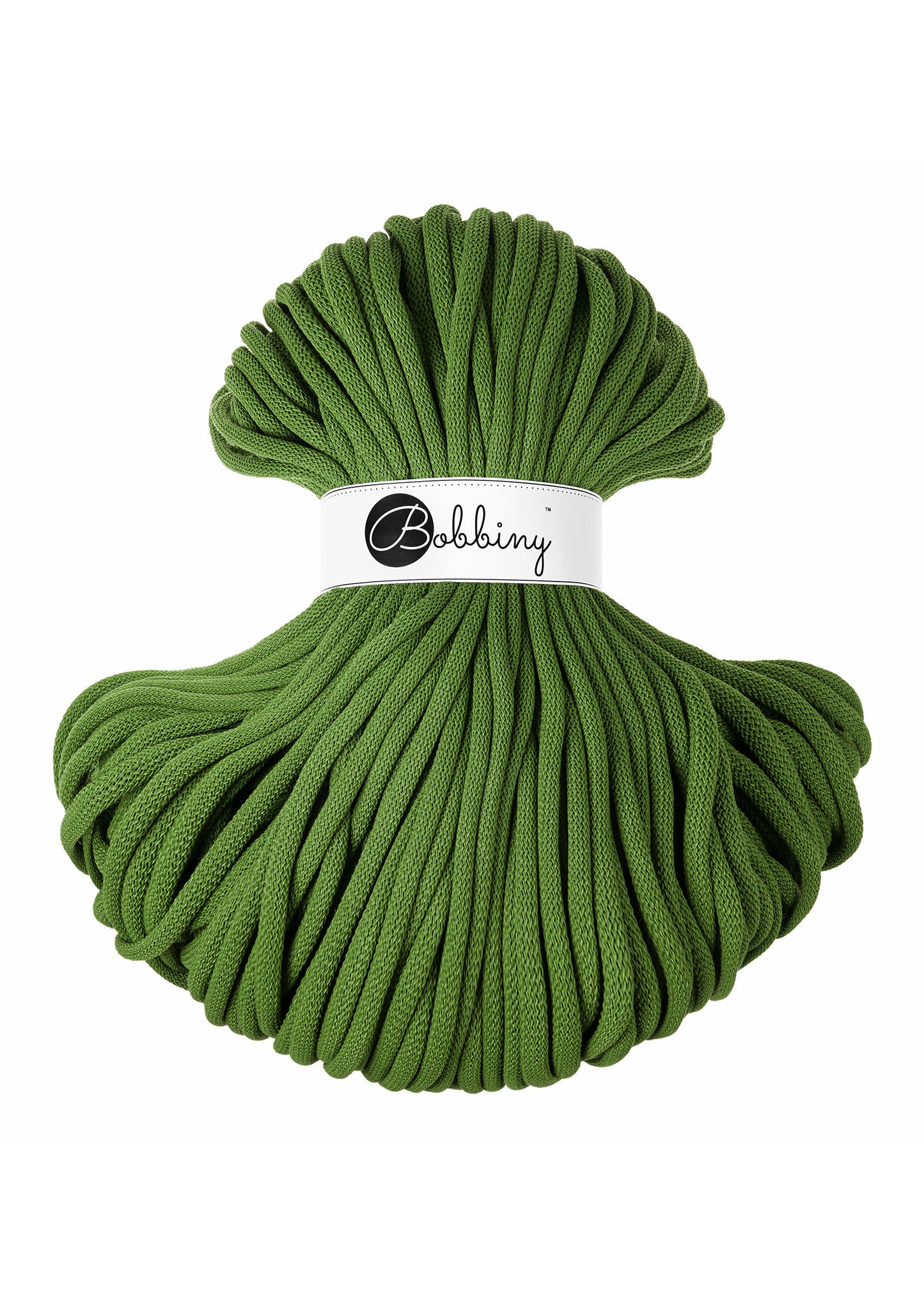 Bobbiny Jumbokordel – 9 mm, 100 m, Moss Green