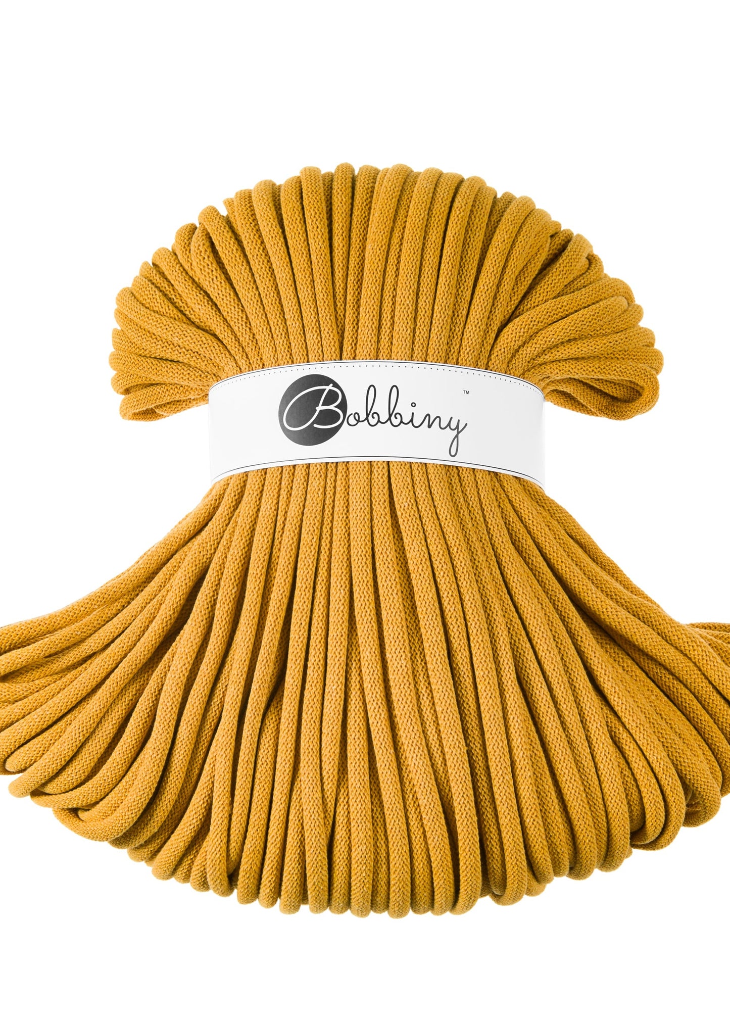 Bobbiny Jumbokordel – 9 mm, 100 m, Mustard