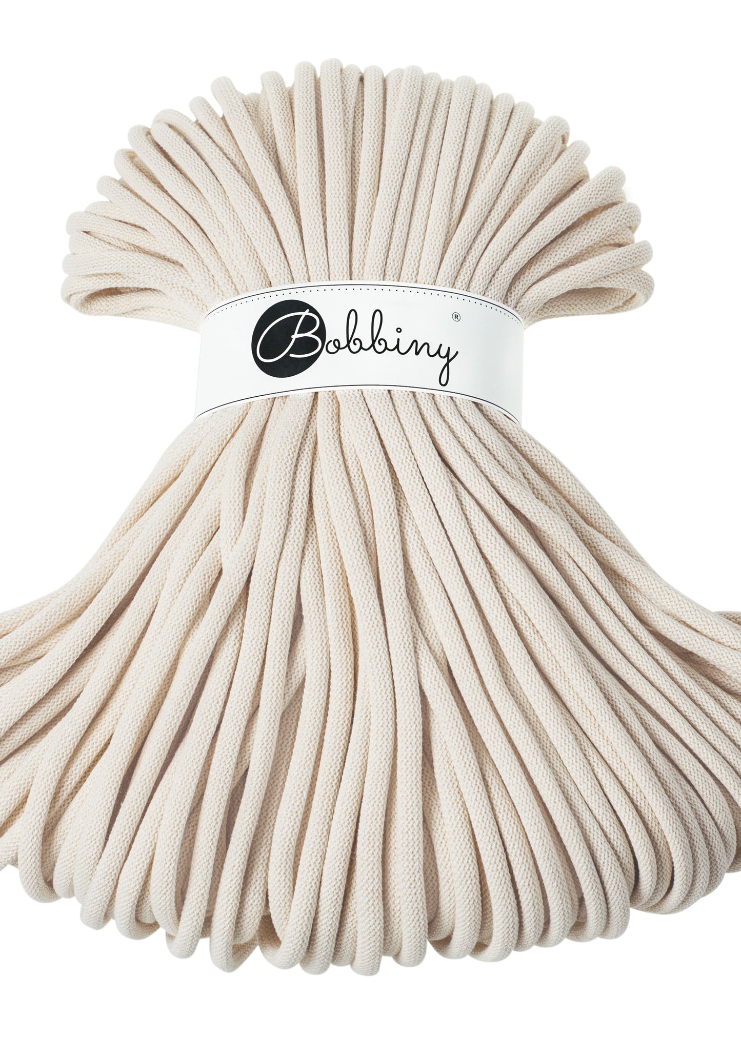 Bobbiny Jumbokordel – 9 mm, 100 m, Natural