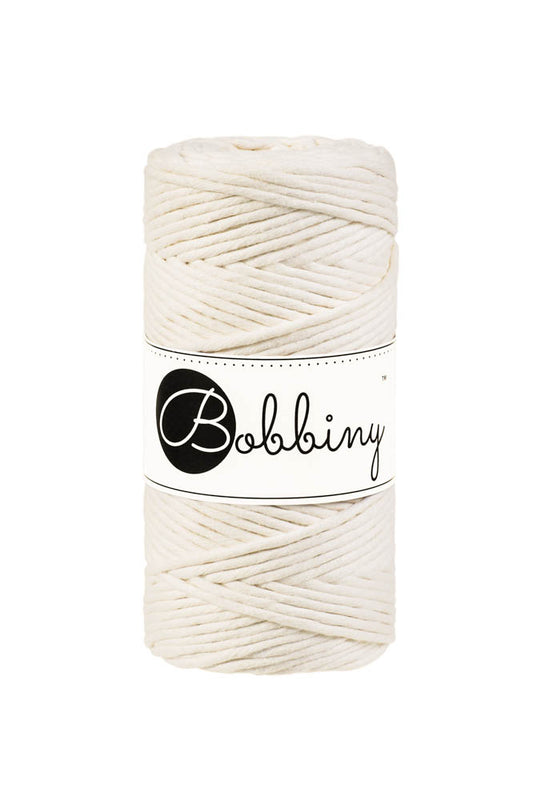 Bobbiny Makramee-Kordel 3mm 100m Natural