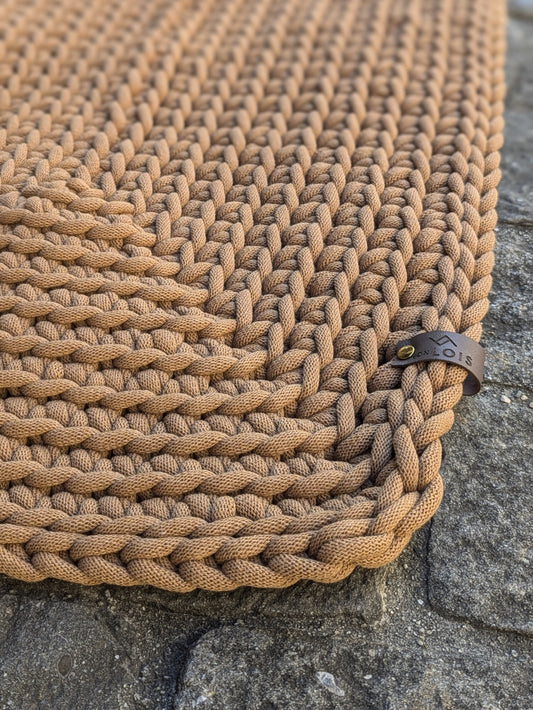 Teppich aus recycelter Baumwolle (9mm Garn)