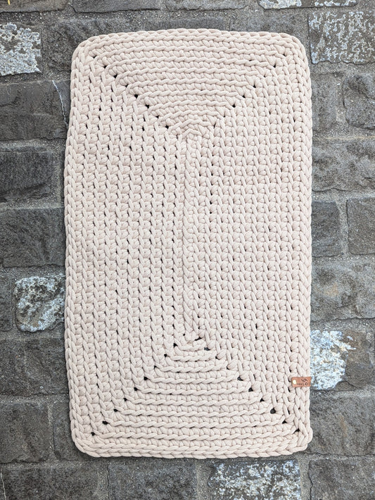 Teppich aus recycelter Baumwolle (9mm Garn)
