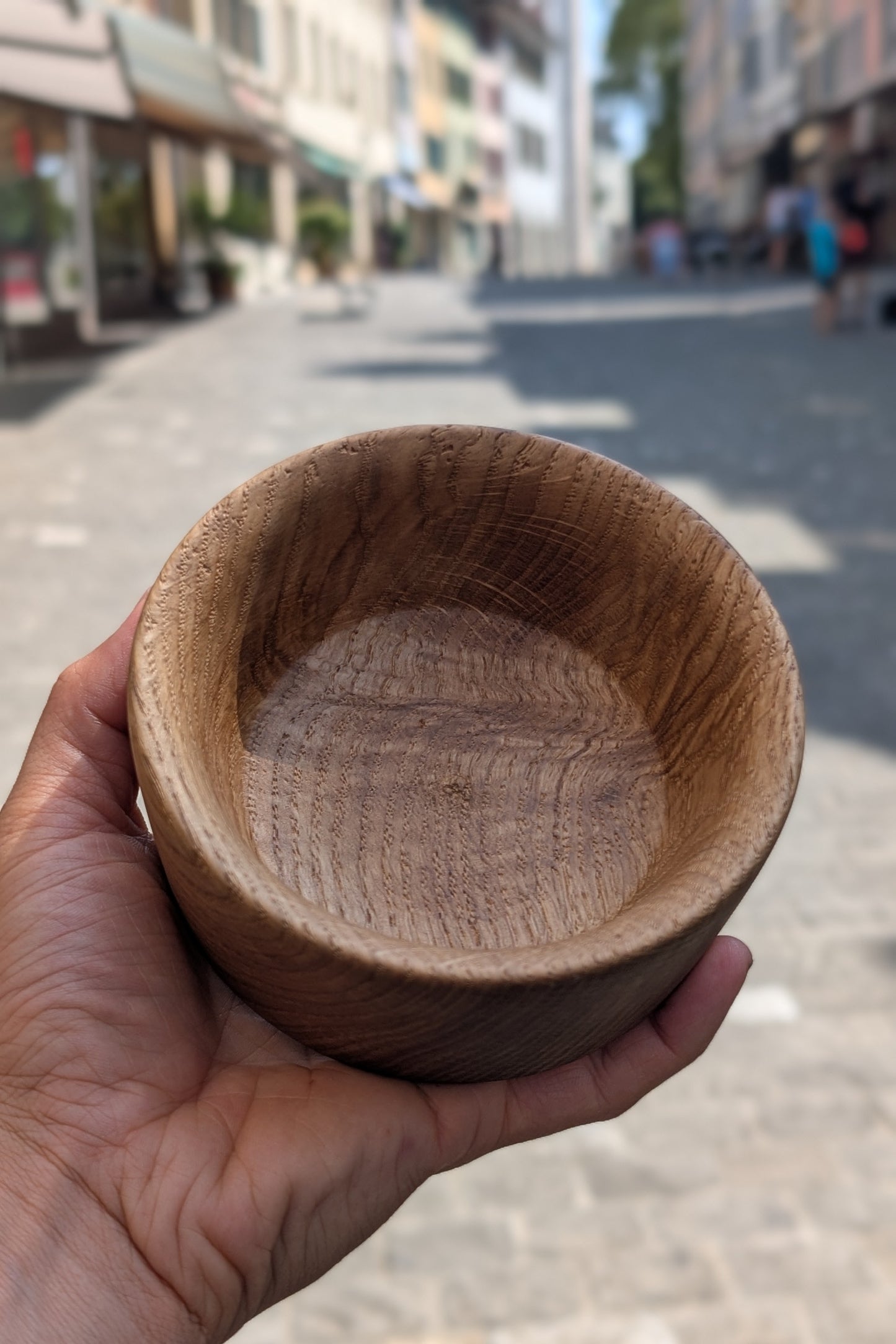 Holzschälchen Eiche – 12 × 5 cm