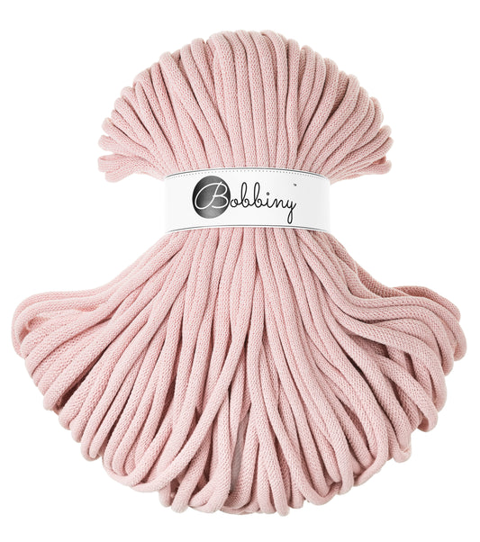 Bobbiny Jumbokordel – 9 mm, 100 m, Pastel Pink