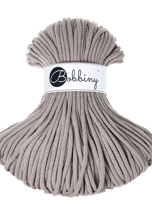 Bobbiny Junior Garn – 5 mm, 100 m, Pearl