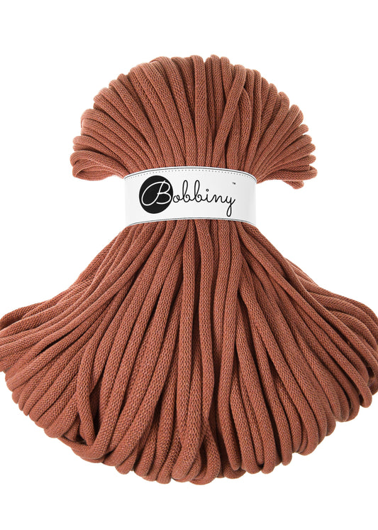Bobbiny Jumbokordel – 9 mm, 100 m, Terracotta