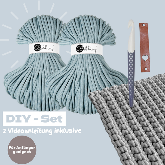 DIY Teppich Häkelset – Misty | Teppich selber häkeln