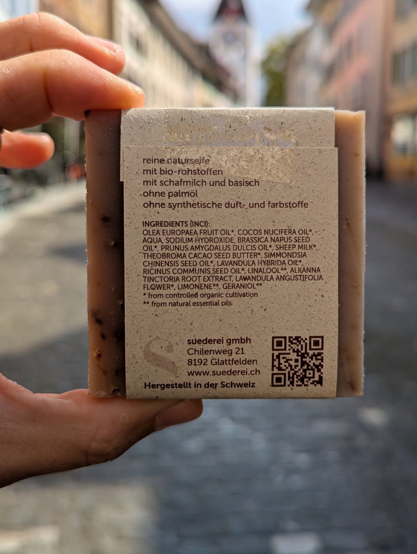 Natur Seife lavendel stückli