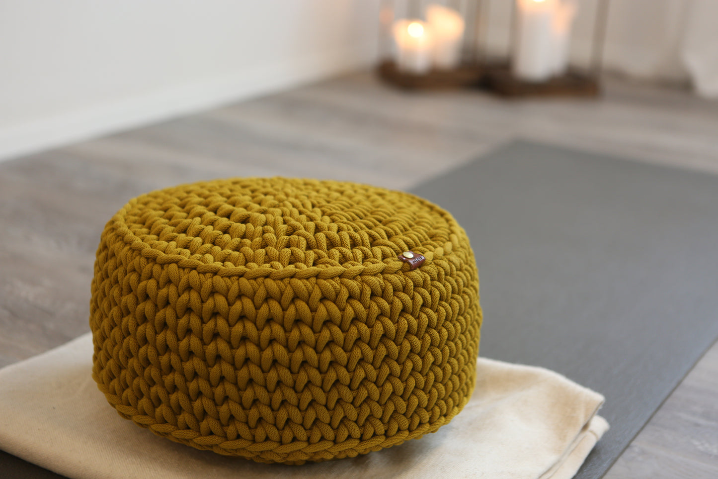 Meditationskissen Yoga Spicy Yellow