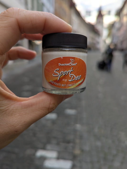 Sportdeo – Deo Crème von Duschmoedeli
