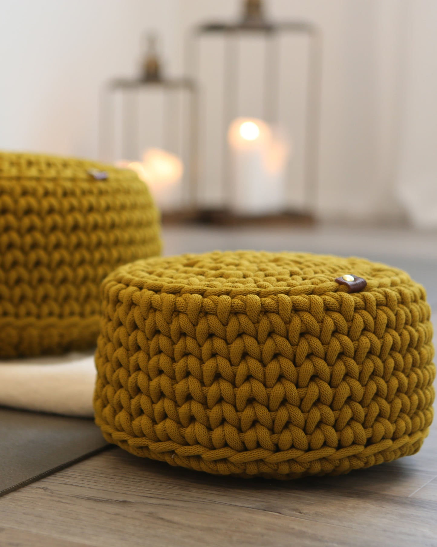 Meditationskissen Yoga Spicy Yellow