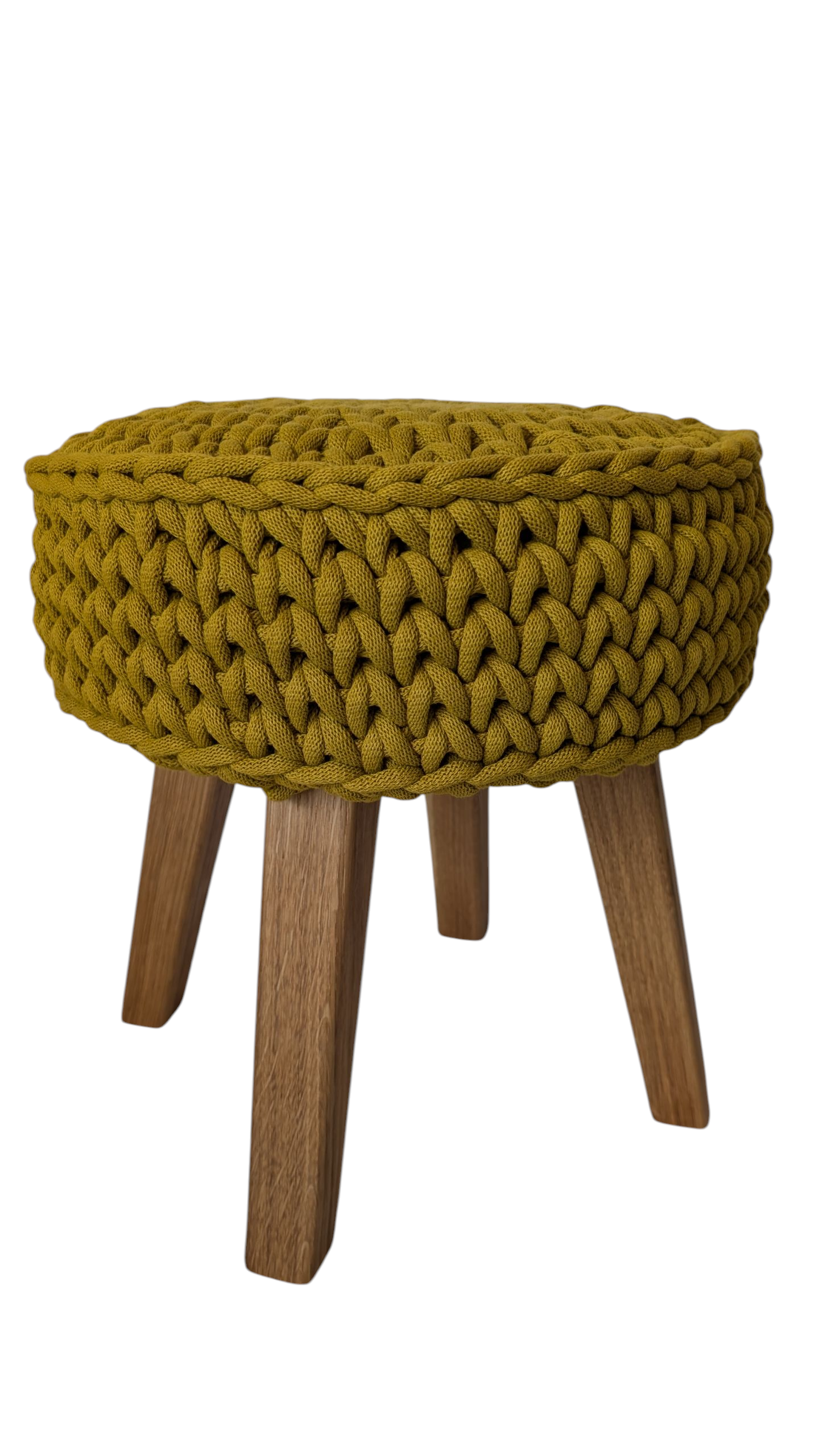 Hocker aus Eichenholz – handgemacht klein