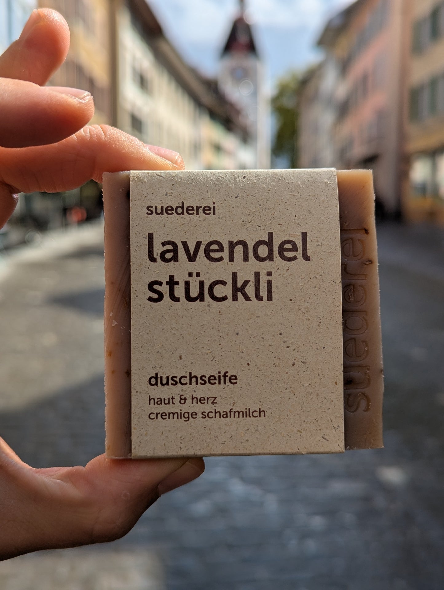 Natur Seife lavendel stückli