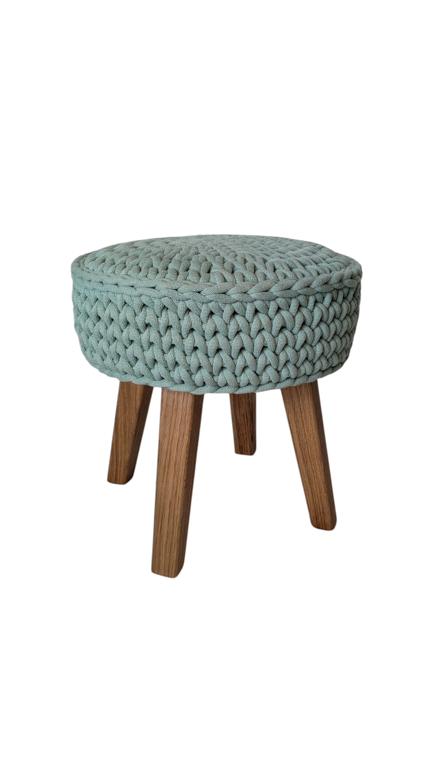 Hocker aus Eichenholz – handgemacht klein